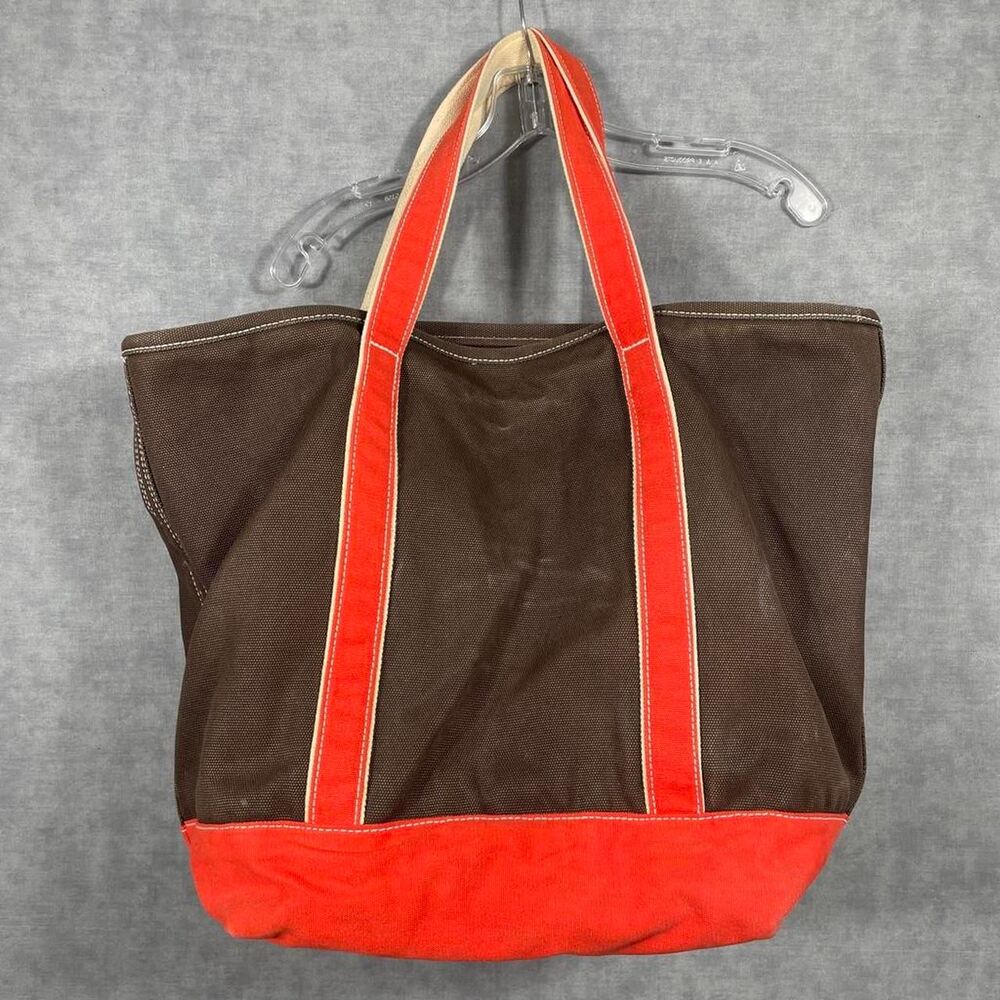 Vintage Lands' End tote bag